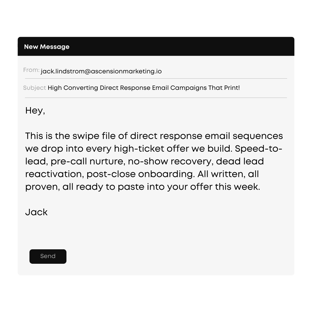 Direct Response Email Campaigns